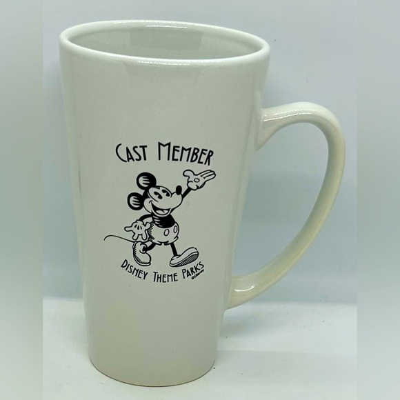 Disney Other - Disney “Cast Member Disney Theme Parks” Ceramic Tall Mug